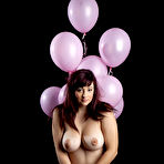 Second pic of Scarlett Morgan Balloons Nude Muse - Cherry Nudes