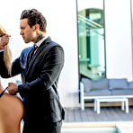 Second pic of Riley Steele enjoys sensational sex with her tattooed stud