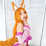 Second pic of Leyla Fiore Spice and Wolf VR Cosplay X - Cherry Nudes