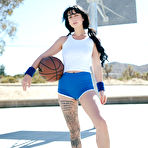 First pic of Reed Sporty Model in Blue Shorts