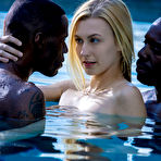 Third pic of Blacked Alexa Grace in Shy Blond Girlfriend First Threesome With Black Men with Jason Brown & Joss Lescaf - Interracial Fucking in HQ HD