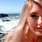 Fourth pic of Eva Elfie Fucks on a Public Beach - Sexy Now Nude Teens