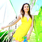 Second pic of Kamryn Jade in a Yellow Dress