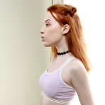 First pic of Redhead teen Olivia Lush strips off wet panties for Wow Girls | Erotic Beauties