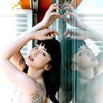 Fourth pic of Suicide girl Asami shows pierced nipples and perfect naked body | Erotic Beauties