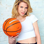 First pic of Crystal Maiden sexy basketball player exposes her shaved twat
