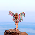 First pic of Stefani posing atop the mountains in nature nudes by MPL Studios | Erotic Beauties