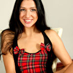 Second pic of Zafira G Stunning Girl in Plaid