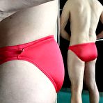 First pic of Selfies &ndash; Red Speedos | Gay Movies Page