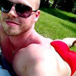 Third pic of Selfies &ndash; Red Speedos | Gay Movies Page