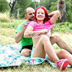 Second pic of Stiffany Love gets pounded by her boyfriend on their picnic blanket