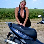 First pic of NudeChrissy - Another Trip On My Motor Bike picture gallery