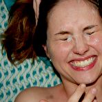 Fourth pic of WifeBucket | Big facials for this hot and slutty wife
