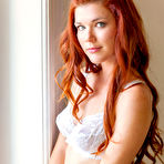 First pic of Mia Sollis Petite Ginger in Lingerie