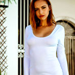 First pic of Sophia Blake Sheer White Dress