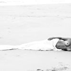 Fourth pic of Naked Jessica Lawson Alone On The Beach