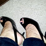 Third pic of My sexy new peep toe shoes off my man - 11 Pics | xHamster