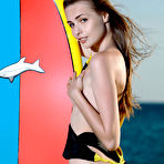 Second pic of Elle Tan Loves to Surf