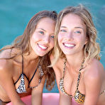 Second pic of Danica Jewels & Clover Bikini Friends Having Fun