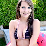 Fourth pic of Andi Land Bikini Donut Float - Sexy Now Nude Teens