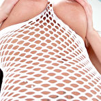 Fourth pic of Nikki Sims White Mesh Dress - Bunnylust.com