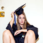 Fourth pic of Jules Diamond Sexy Graduation Girl