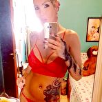 Third pic of Blondie Johnson Red Stockings