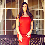 First pic of Brook Wright Red Dress More Than Nylons for More Than Nylons - Cherry Nudes