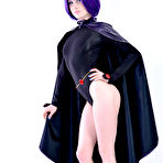 First pic of Raven Teen Titans Nude Cosplay Mate - Cherry Nudes