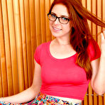 First pic of Penny Pax Cute Redhead with Glasses
