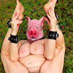 Third pic of Pig masked bdsm slut