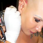 Fourth pic of Blondie Johnson Daily Life; Getting Inked