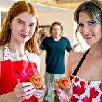Second pic of Ashley Lane and Jane Rogers in Step Sisters Valentines Cookie