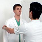 First pic of Two Men Get A Physical By Doctor Threesome!