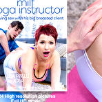 Fourth pic of MILF Yoga Instructor Josh does his magic on horny Lisa Pinelli - Mature.nl