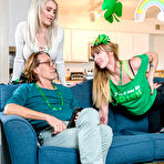 First pic of Angel Youngs & Katie Monroe St Patricks Day Orgy