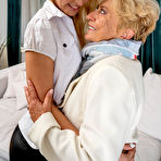 First pic of Granny landlord just loves young pussy