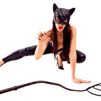 Second pic of Clea Gaultier Catwoman VR Cosplay X