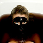 Second pic of Gabbie Carter with a Face Mask