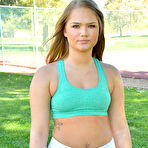 First pic of Harley King Sporty Blonde in Shorts