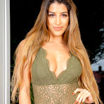 First pic of Alexa Campbell Green Bodysuit Cosmid / Hotty Stop
