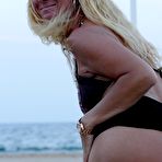 Third pic of Natalie K Outdoor public flashing by the beach