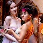 Second pic of Emily Bloom and Mia Valentine in Boudoir at The Emily Bloom | Erotic Beauties