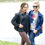 First pic of Lesbian teeny babe is in for some mature Asian Pussy