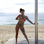 Third pic of BikiniFanatics - Misha loves a naughty beach shower