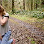 Second pic of In The Forest Peeing In Jeans