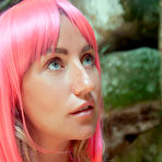 Third pic of Vikatoria Pink Wig