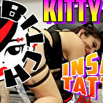 First pic of Behind the Scenes of Kitty Jaguar Getting Her Asshole Tattooed!