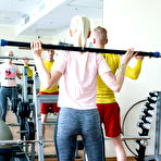 First pic of Iris Kiss Kiss gets drilled by her personal trainer after a workout