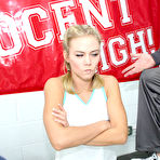 Second pic of Skinny Fair Haired College Girl Sophia Lynn Gets Fucked By Horny As Hell Coach / DefineBabe.com